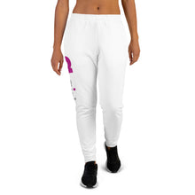Load image into Gallery viewer, Girl Athlete Joggers (White)