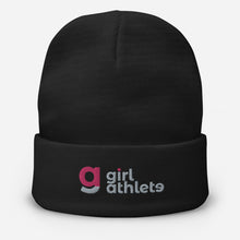Load image into Gallery viewer, Girl Athlete Embroidered Beanie