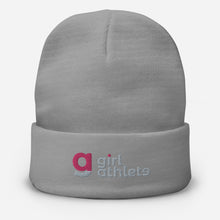 Load image into Gallery viewer, Girl Athlete Embroidered Beanie