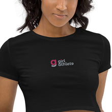 Load image into Gallery viewer, Girl Athlete Crop Top
