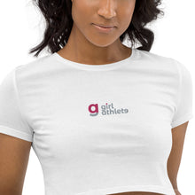 Load image into Gallery viewer, Girl Athlete Crop Top
